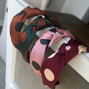 Bundle of Polka Dot Headbands